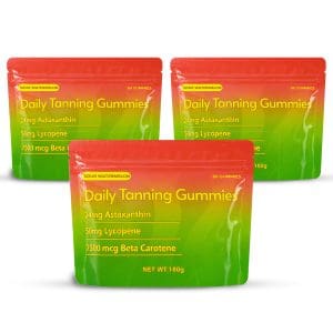 3x Lumivyx Tanning Gummies