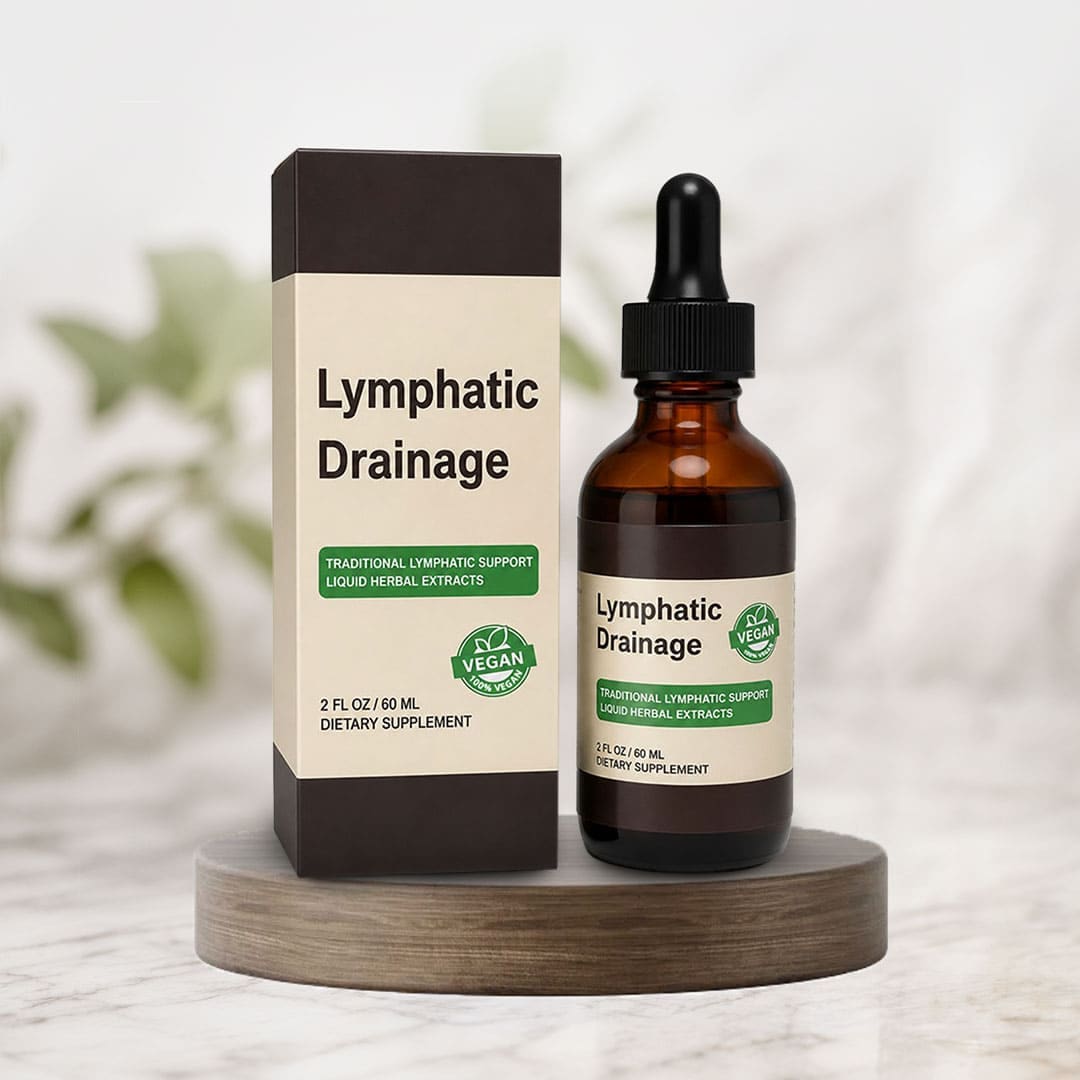 Woman feeling lighter, comfortable, and more like herself after daily lymphatic support.