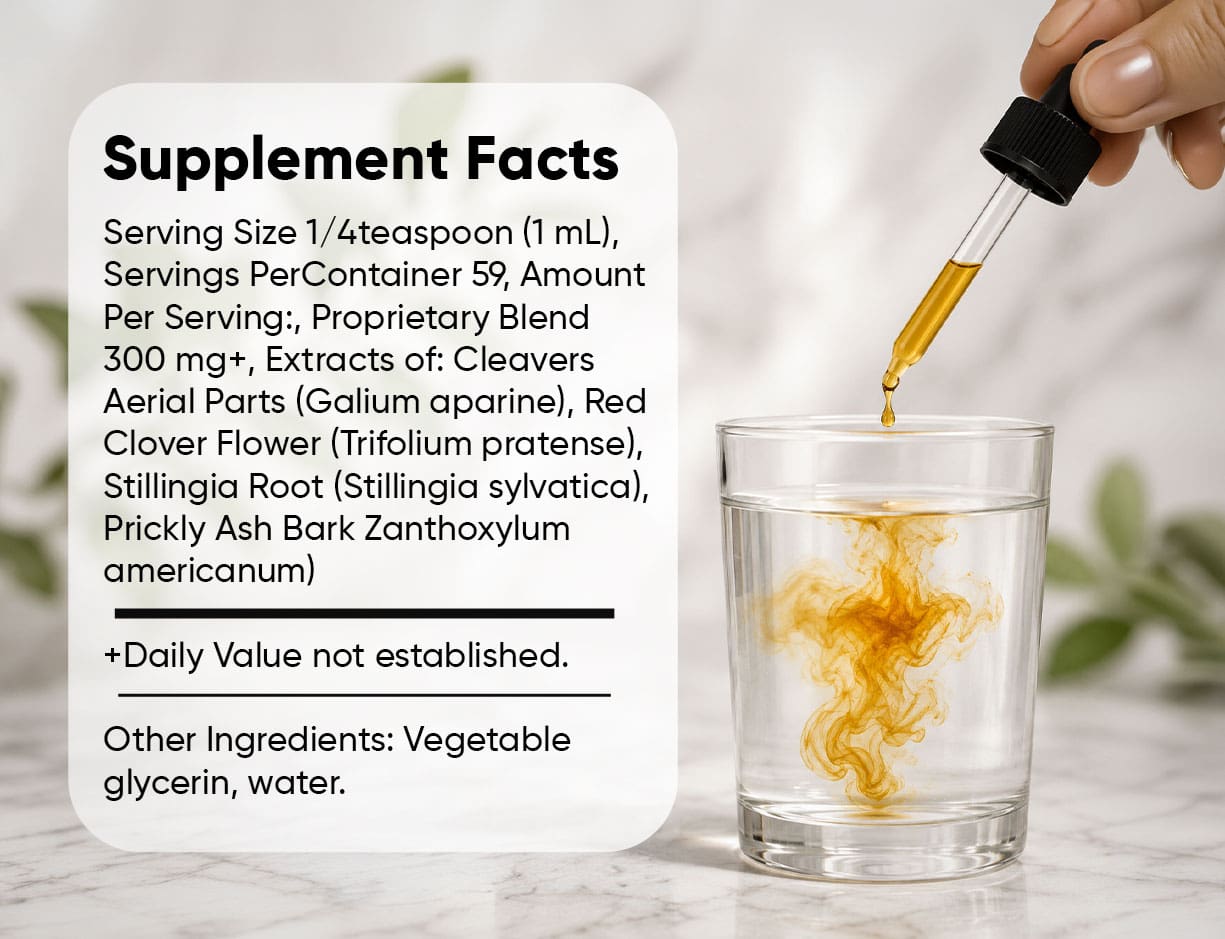 A daily drop versus capsules, bitters, massage, and water pills