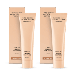 2x Lumi Color Changing Foundation - Medium Dark