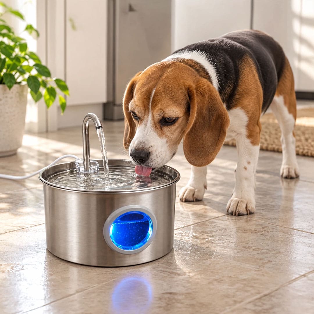 Dog using AquaPaws